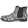 Shoes Women Mid boots Betty London HUGUETTE Black / White / Zebra