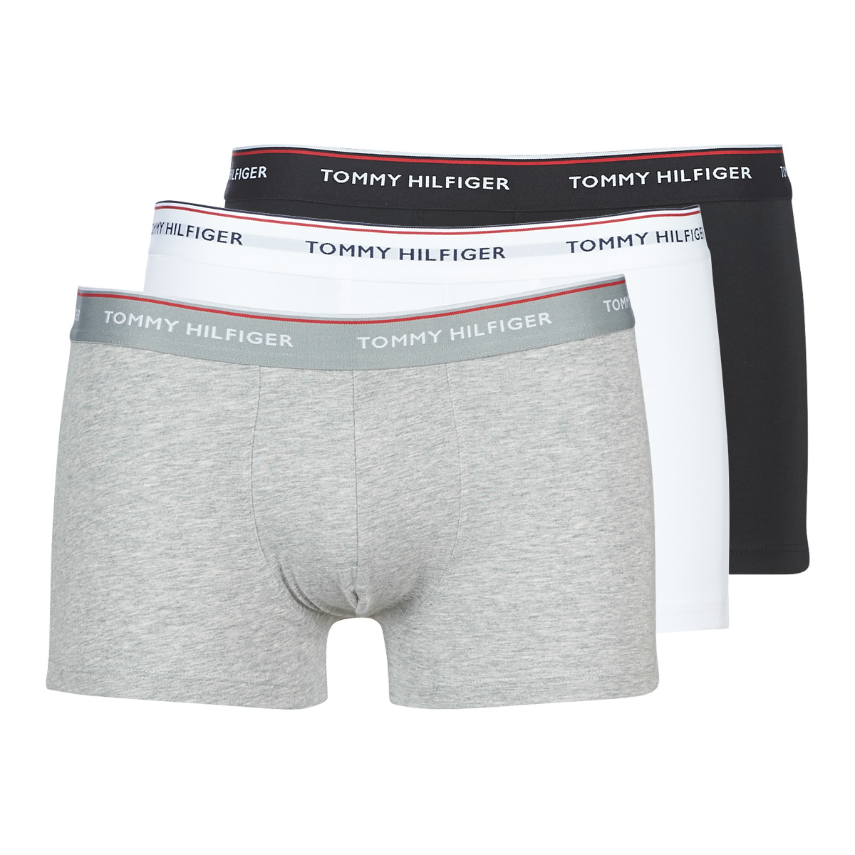 Tommy Hilfiger PREMIUM ESSENTIALS-1U87903842 Grey / White / Black - Fast  delivery | Spartoo Europe ! - Underwear Boxer shorts Men 49,00 €