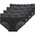 Underwear Women Knickers/panties Sloggi  ROMANCE X 4 Black