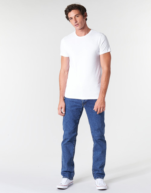 Levi's 514 STRAIGHT Blue - Fast delivery | Spartoo Europe ! - Clothing  straight jeans Men 96,00 €