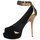 Shoes Women Court shoes Sebastian VELLURE Black / Gold