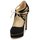 Shoes Women Court shoes Moschino MA1004 Black gold