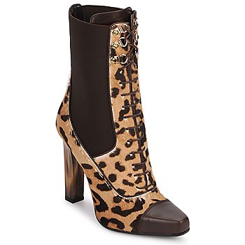 Shoes Women Ankle boots Roberto Cavalli SPS769 Brown