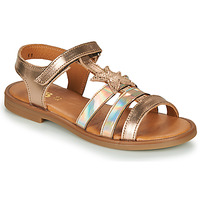 Shoes Girl Sandals GBB OLGA Pink / Gold