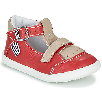 Shoes Boy High top trainers GBB BERETO Red