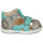 Shoes Boy Sandals GBB SEROLO Grey / Blue