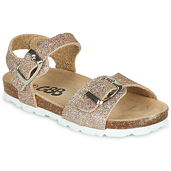 Shoes Girl Sandals GBB PIPPA Pink / Gold