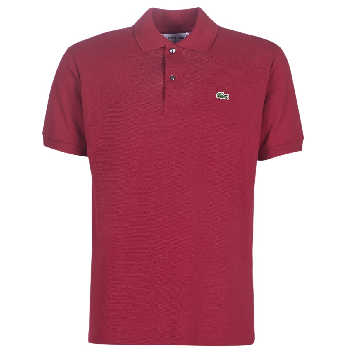 Lacoste POLO L12 12 Bordeaux - delivery | Spartoo Europe ! - polo shirts Men 95,00 €