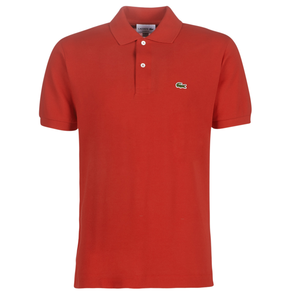 Lacoste POLO L12 12 REGULAR Red - delivery | Spartoo Europe ! - Clothing short-sleeved polo Men 96,80 €
