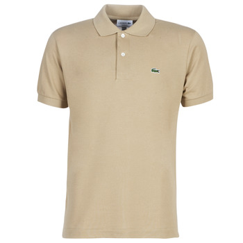 material Men short-sleeved polo shirts Lacoste POLO L12 12 REGULAR Beige