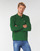material Men long-sleeved polo shirts Lacoste L1312 Green