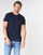 material Men short-sleeved t-shirts Lacoste TH6709 Marine