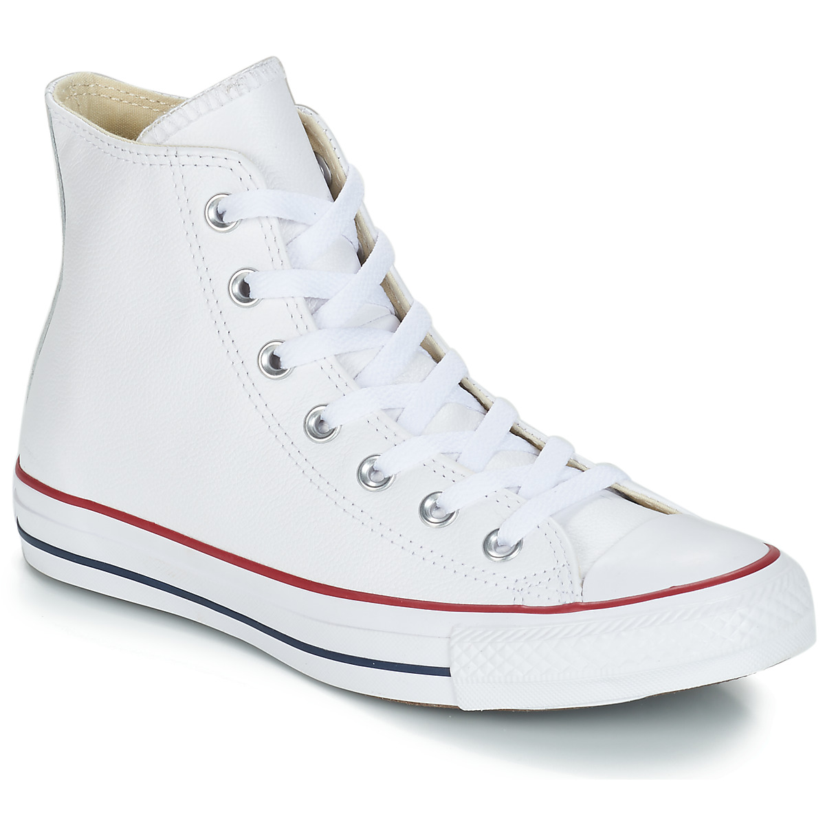 converse all star leather red