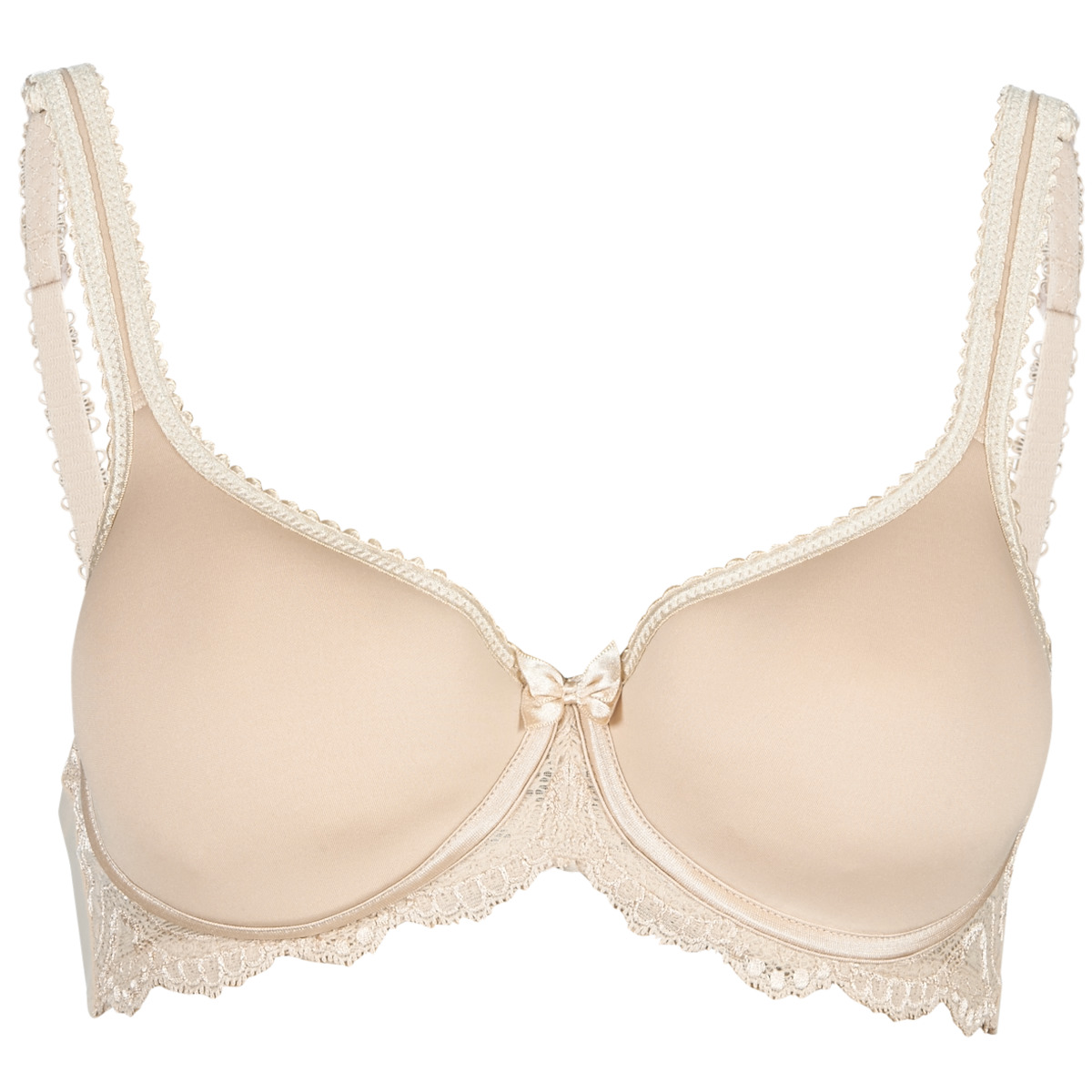 PLAYTEX FLOWER ELEGANCE Beige - Fast delivery  Spartoo Europe ! -  Underwear Underwire bras Women 29,60 €