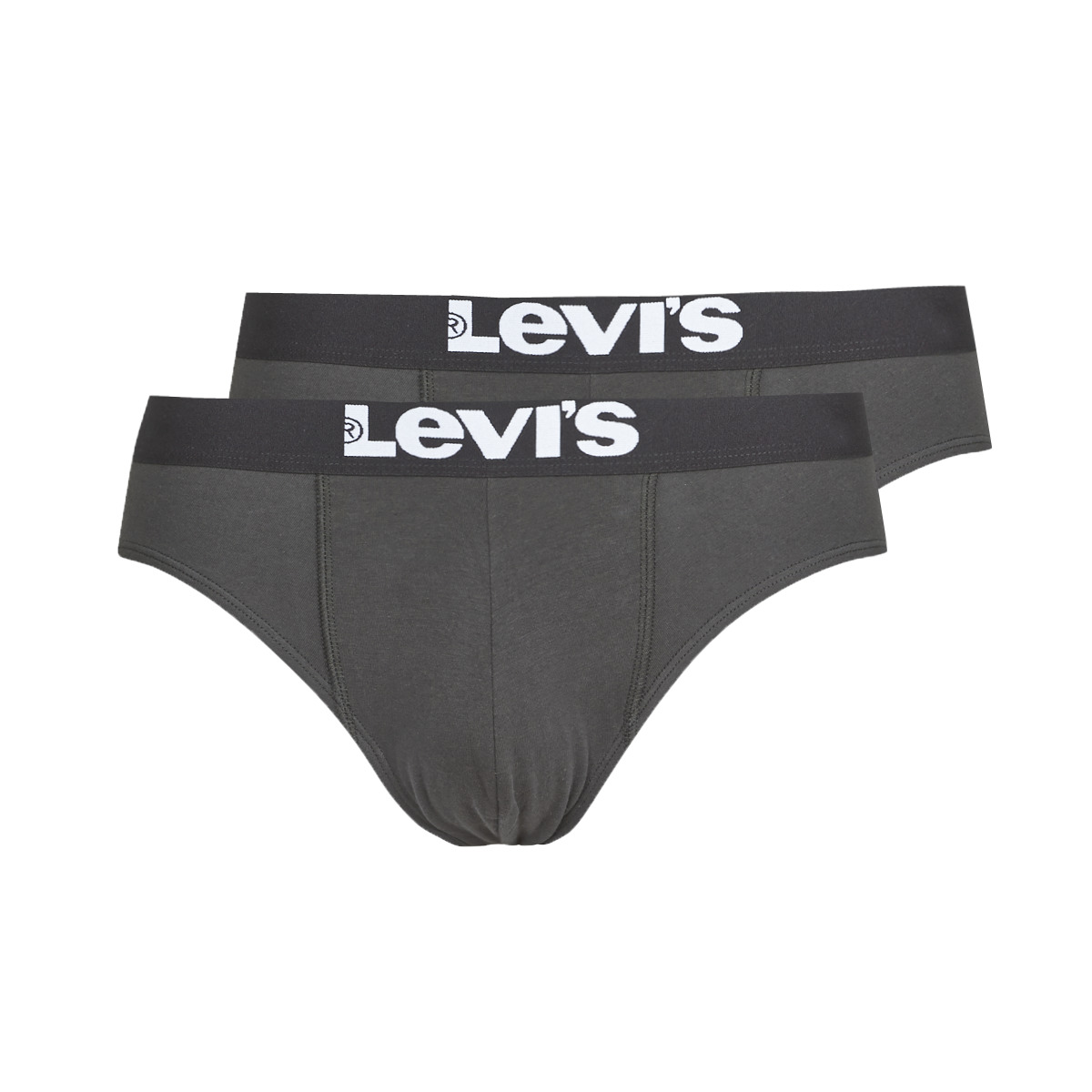 Levi's MEN SOLID BASIC PACK X2 Black - Fast delivery | Spartoo Europe ! -  Underwear Underpants / Brief Men 19,20 €