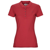 Clothing Women short-sleeved polo shirts Tommy Hilfiger NEW CHIARA Red