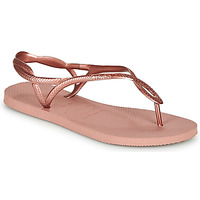 Shoes Women Flip flops Havaianas LUNA Pink / Gold