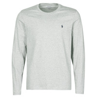 material Men short-sleeved t-shirts Polo Ralph Lauren L/S CREW-CREW-SLEEP TOP Grey