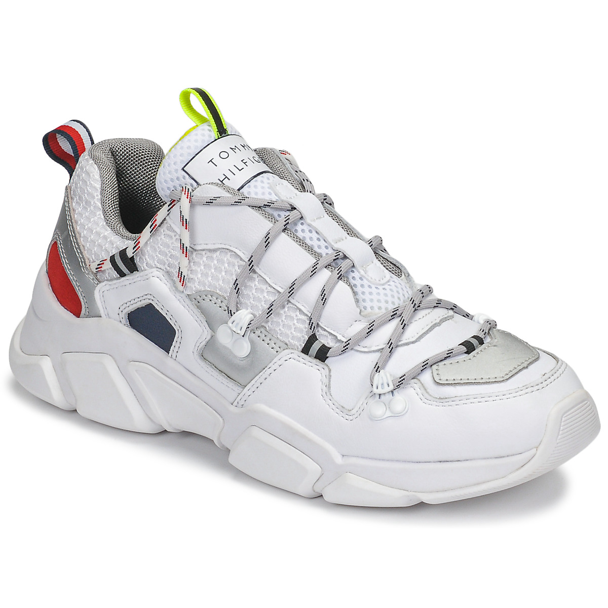 Tommy Hilfiger City Voyager Chunky Sneaker Womens White Fashion Trainers 
