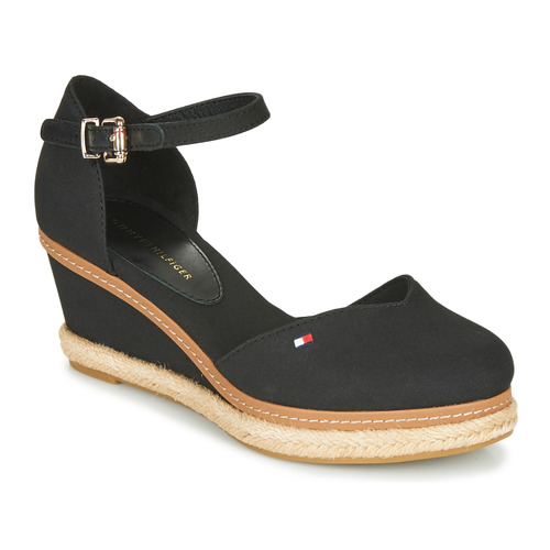 Shoes Women Sandals Tommy Hilfiger BASIC CLOSED TOE MID WEDGE Black