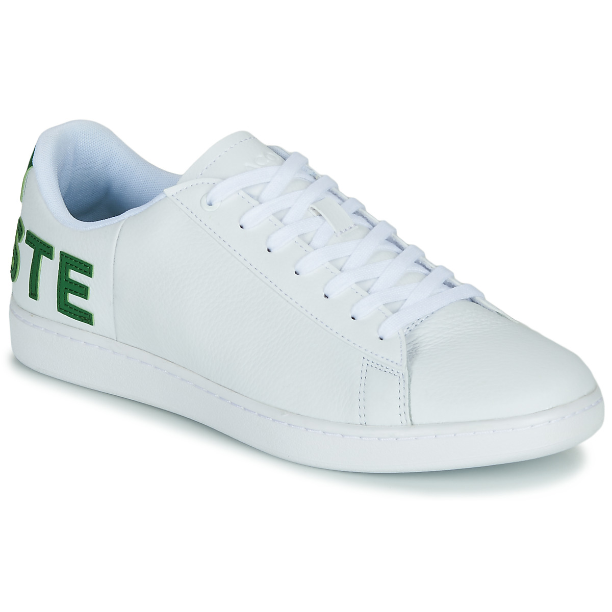 Lacoste Carnaby EVO 119 9 Mens White Green Trainers Sport Casual Shoes