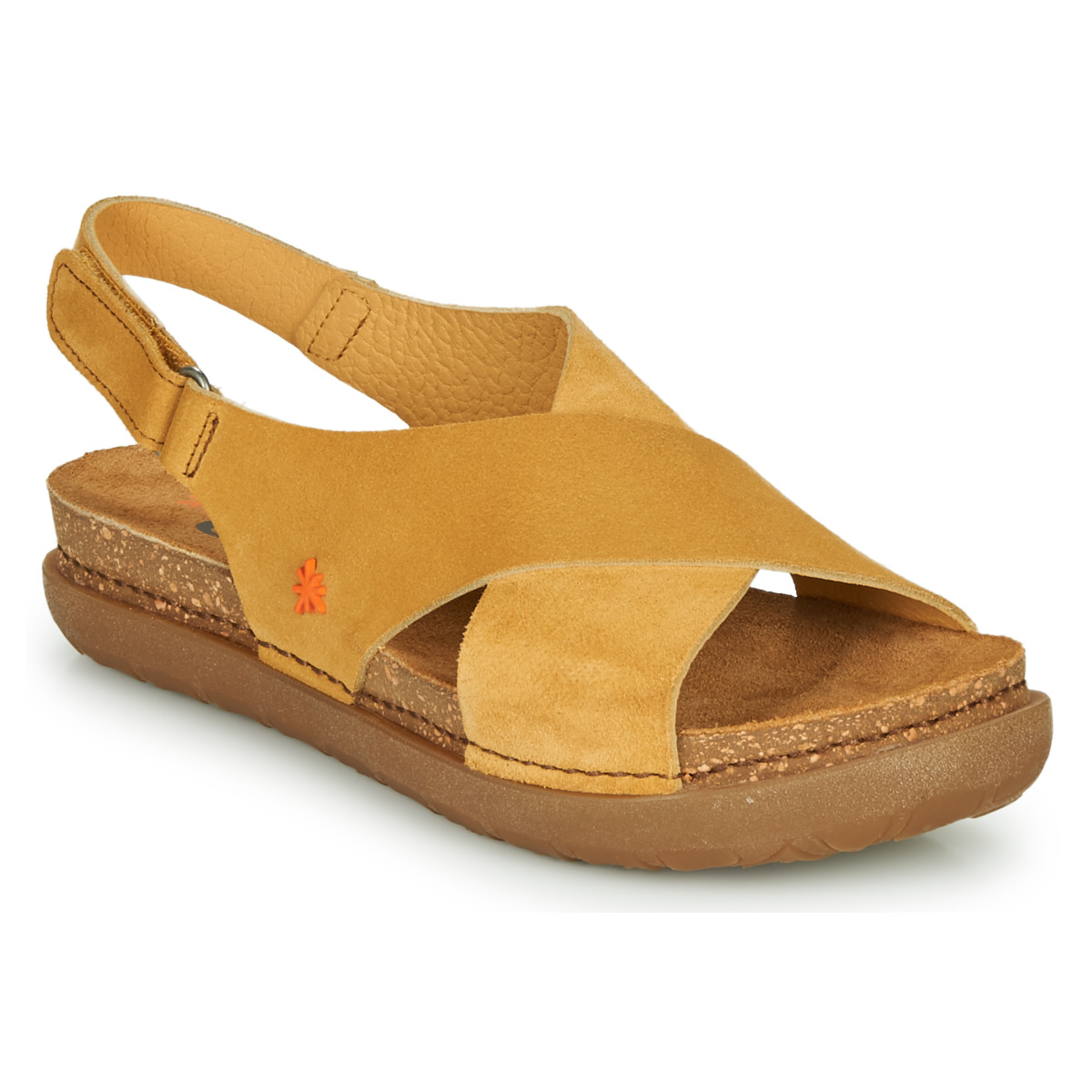 Definitive Operation possible Unreadable Art RHODES Mustard - Fast delivery | Spartoo Europe ! - Shoes Sandals Women  72,00 €