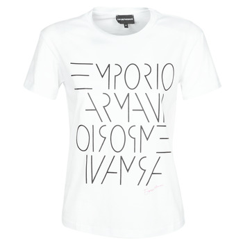 Clothing Women short-sleeved t-shirts Emporio Armani DONOVANN White