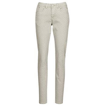 material Women 5-pocket trousers Cream ANNIE Grey