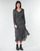 Clothing Women Long Dresses Ikks BQ30085-03 Black
