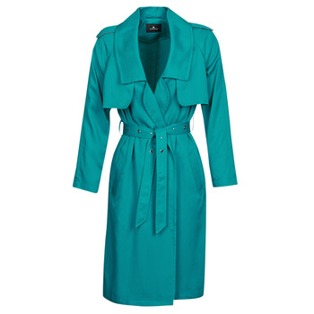 material Women Trench coats One Step DAWY Blue