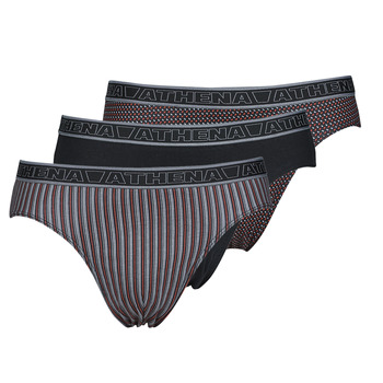Underwear Men Underpants / Brief Athena TONIC Black / Brown