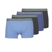 Underwear Men Boxer shorts Athena BASIC COTON Blue / Black / Blue / Black