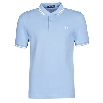 material Men short-sleeved polo shirts Fred Perry TWIN TIPPED FRED PERRY SHIRT Blue