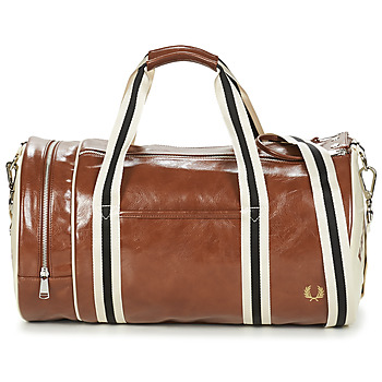 Bags Men Sports bags Fred Perry CLASSIC BARREL BAG Brown / Beige