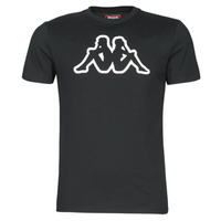 material Men short-sleeved t-shirts Kappa CROMEN SLIM Black