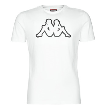 material Men short-sleeved t-shirts Kappa CROMEN SLIM White