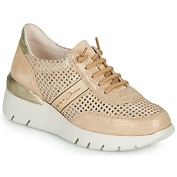 Shoes Women Low top trainers Hispanitas RUTH Pink / Gold / White
