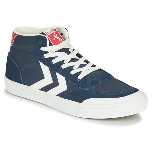 Hummel STADIL 3.0 CLASSIC HIGH Blue - Fast delivery | Spartoo Europe ! - Shoes High trainers Men 67,96 €