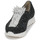 Shoes Women Low top trainers Papucei ELBA Black / Silver