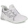 Shoes Low top trainers Emporio Armani EA7 RACER REFLEX CC White / Silver