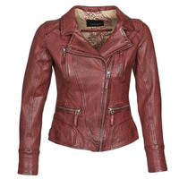 material Women Leather jackets / Imitation leather Oakwood CAMERA Red