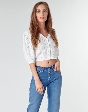 material Women Blouses Pepe jeans CLAUDIE White