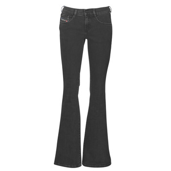 material Women bootcut jeans Diesel EBBEY Blue / Dark
