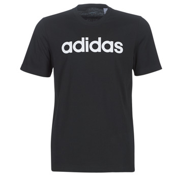 material Men short-sleeved t-shirts adidas Performance E LIN TEE Black
