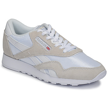 Shoes Low top trainers Reebok Classic CL NYLON White / Beige