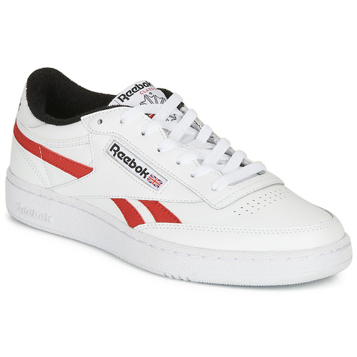 Bourgeon Circular Hunger Reebok Classic CLUB C REVENGE MU White / Red - Fast delivery | Spartoo  Europe ! - Shoes Low top trainers 79,20 €
