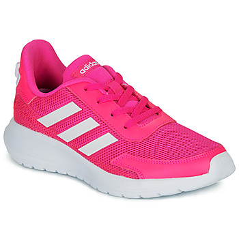 Shoes Girl Low top trainers adidas Performance TENSAUR RUN K Pink / White