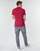 material Men short-sleeved polo shirts Lacoste PH4012 SLIM Bordeaux