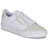 Shoes Children Low top trainers adidas Originals CONTINENTAL VULC J White / Beige