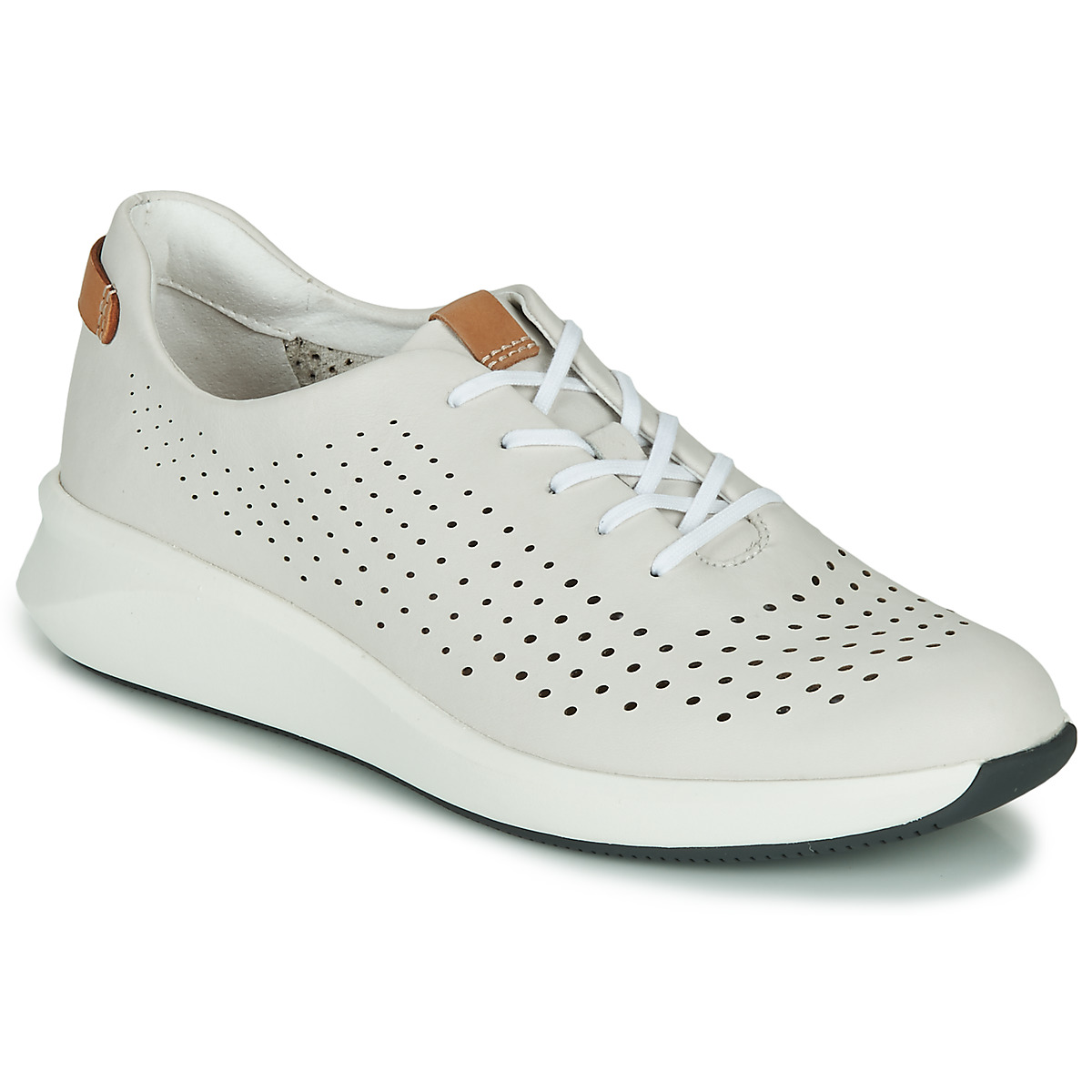 Clarks UN RIO TIE White - delivery | Spartoo Europe ! - Low top trainers Women 96,80 €